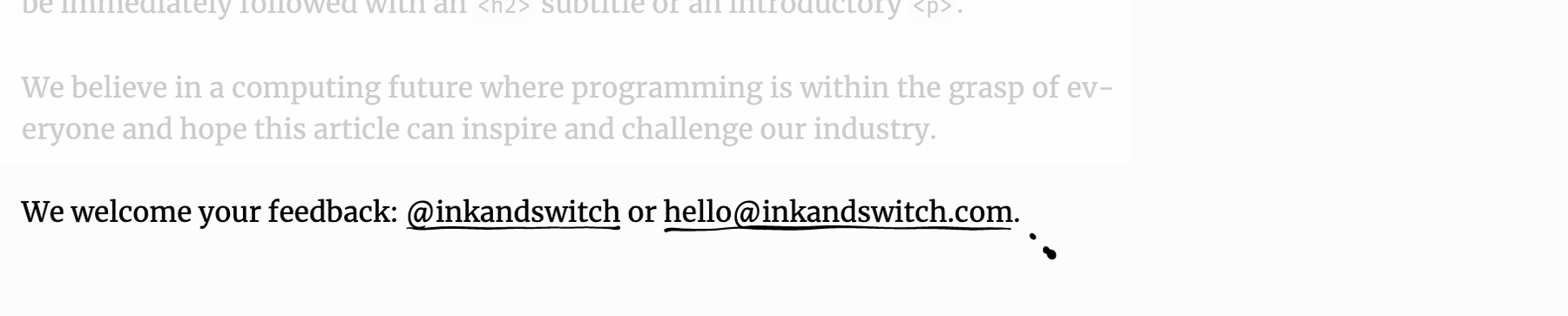 Example image of Outro Paragraph
