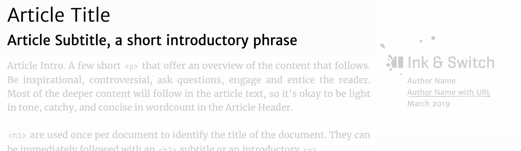 Example image of Article Title