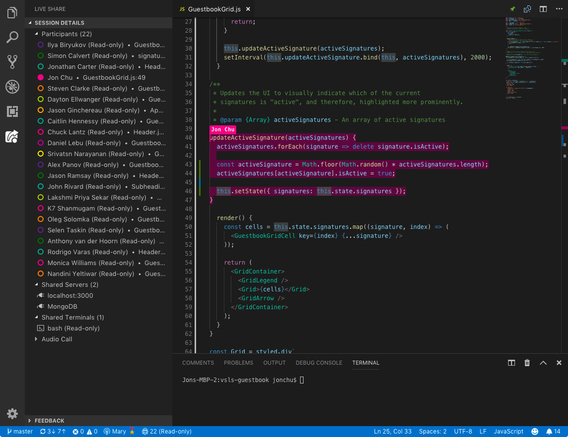 Visual Studio Live Share for real-time code reviews and interactive education, Microsoft (2018).
